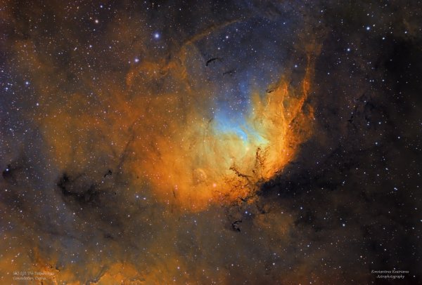 Sh2-101 The Tulip Nebula in Cygnus