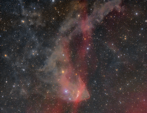Gecko Nebula (LBN437) LHaRGB