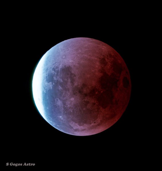 Total lunar eclipse 07/09/2025