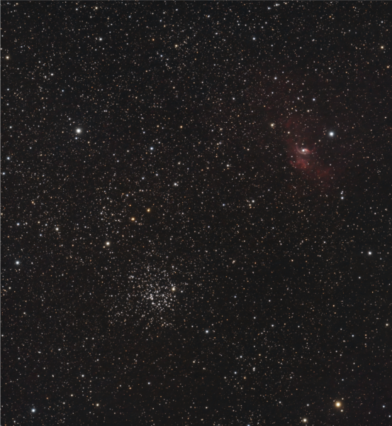 M22 & NGC 7635 - Bubble Nebula
