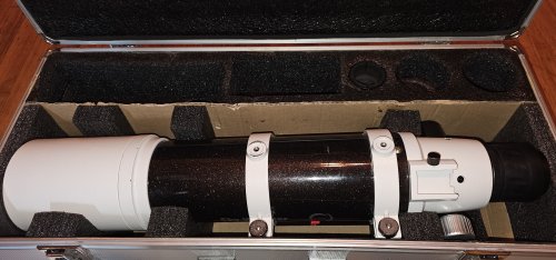 Περισσότερες πληροφορίες για το "Skywatcher Ed80 Black diamond With Reducer,filter wheel and off axis guider."