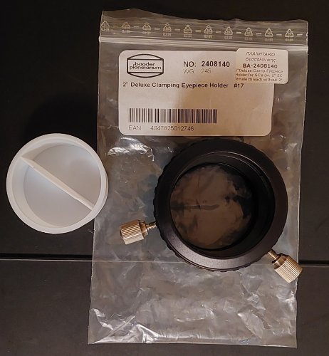 Περισσότερες πληροφορίες για το "Πωλείται Baader Adapter from 2" SC thread to 2" receptacle"