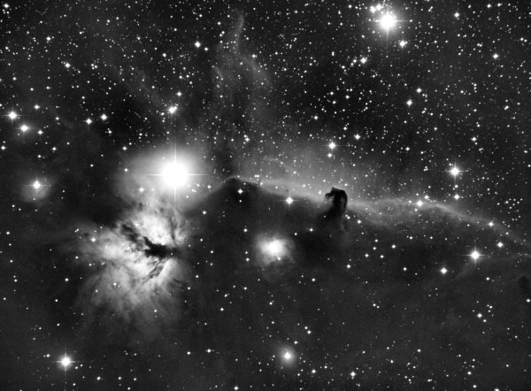 Τα νεφελώματα της Κεφαλής του Ίππου και της Φλόγας, NGC 2024 & B33