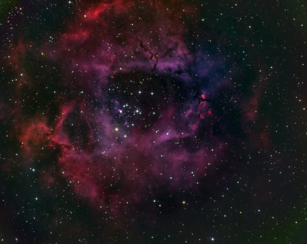 Το σμήνος NGC 2244 στο νεφέλωμα της Ροζέττας