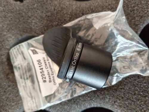 Περισσότερες πληροφορίες για το "Προσοφθάλμιο CLASSIC ORTHO 6 mm, Ø 31,8mm  BAADER PLANETARIUM"