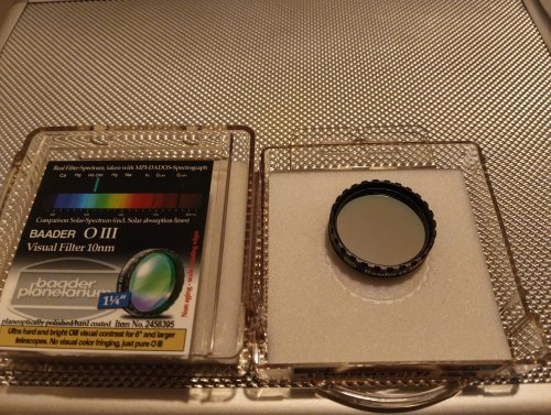 Περισσότερες πληροφορίες για το "BAADER OIII 10 nm"