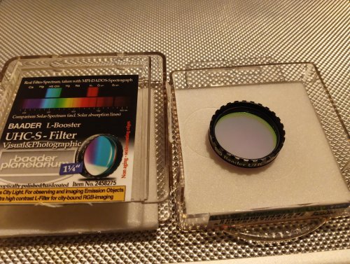 Περισσότερες πληροφορίες για το "BAADER UHC - S - Filter Visual & Photography"