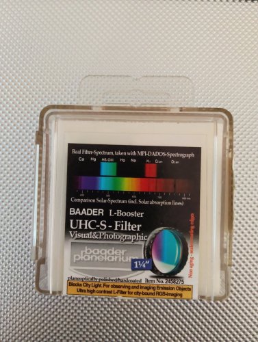 Περισσότερες πληροφορίες για το "BAADER UHC - S - Filter Visual & Photography"
