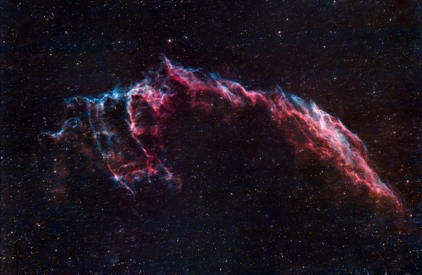 East Veil Nebula (PixInsight Reprocess)