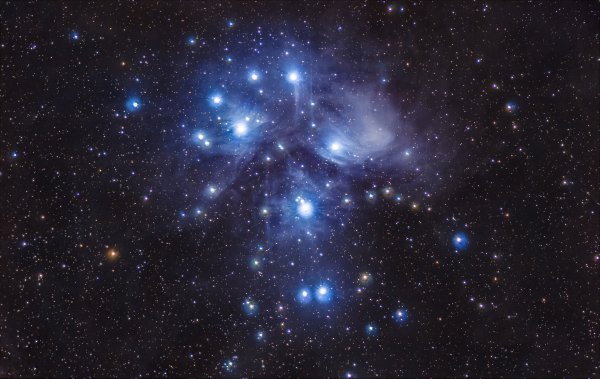 The Pleiades (PixInsight Reprocess)