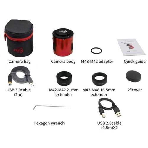 Περισσότερες πληροφορίες για το "ZWO ASI 2600 MC"