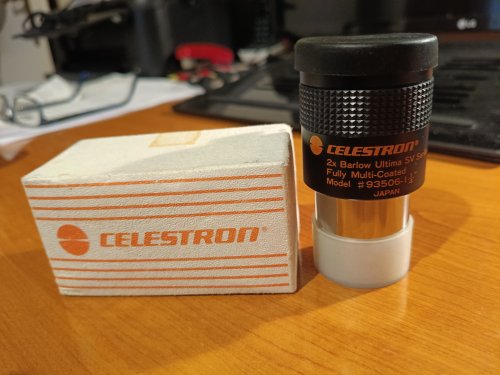 Περισσότερες πληροφορίες για το "Celestron barlow x2 1.25""