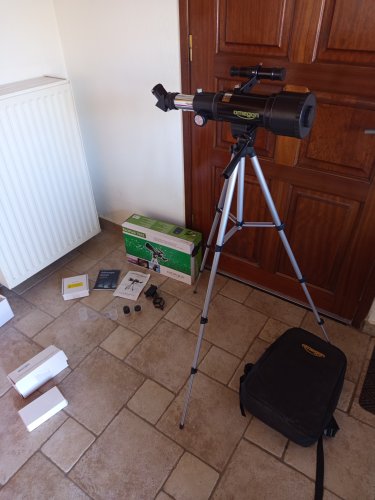 Περισσότερες πληροφορίες για το "Τηλεσκόπιο Omegon 70 400 az"