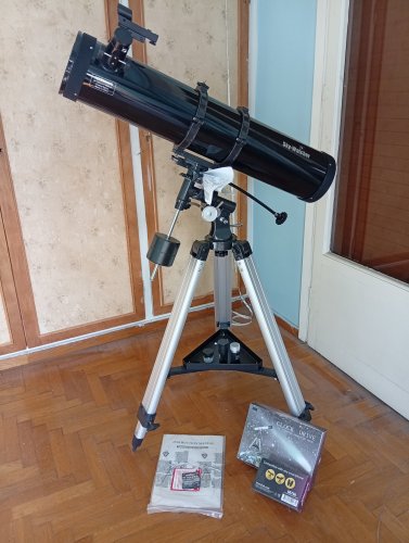 Περισσότερες πληροφορίες για το "Πωλείται τηλεσκόπιο Sky Watcher BK 1309 EQ2 + ΕQ2 Motor - ΚΑΤΑΣΤΑΣΗ ΚΑΙΝΟΥΡΙΟΥ"