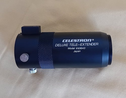 Περισσότερες πληροφορίες για το "Celestron Tele-Extender για SCT"