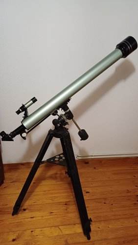 Περισσότερες πληροφορίες για το "Τηλεσκόπιο διοπτρικό 60/900 Vintage πλήρες σετ"