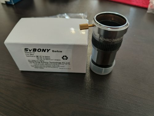 Περισσότερες πληροφορίες για το "Barlow 1,25"  2x & προσοφθάλμια"