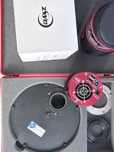 Περισσότερες πληροφορίες για το "ASI294mm pro + SX filter wheel 5x2" + LRGB + SHO baader filters"