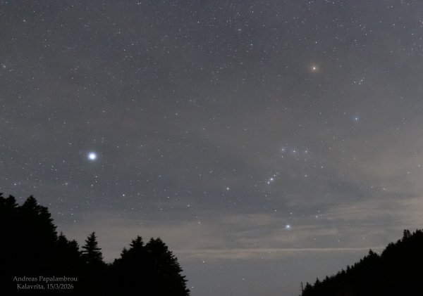 Χειμερινός Ουρανός από τα Καλάβρυτα