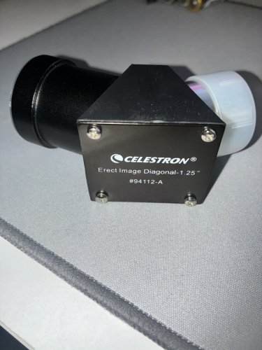 Περισσότερες πληροφορίες για το "Celestron Erect Image Diagonal 1.25" (#94112-A)"