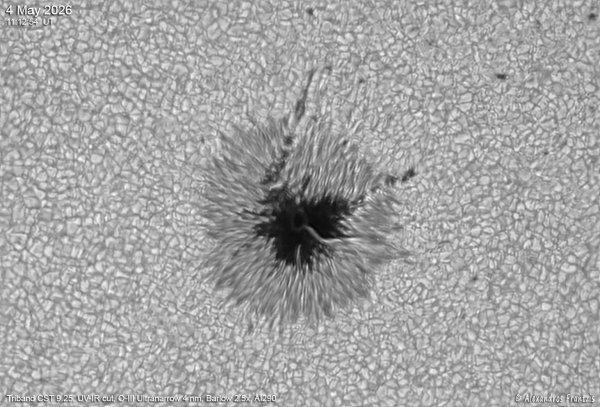 2026-05-04, AR14431, Triband CST 9.25, UV-IR cut, O-III Ultranarrow 4 nm, Barlow 2.5x, ASI290, 11_12_54 UT.jpg