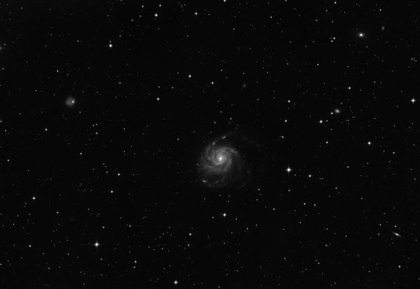 Ο Γαλαξίας του Τροχού της Άμαξας, Pinwheel Galaxy, M101