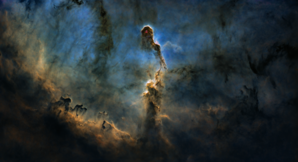 IC 1396A - The Elephant's Trunk Nebula (SHO Palette)