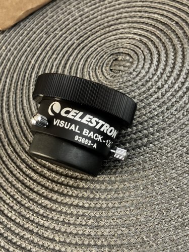 Περισσότερες πληροφορίες για το "Celestron SCT Visual Back (93653-A)"