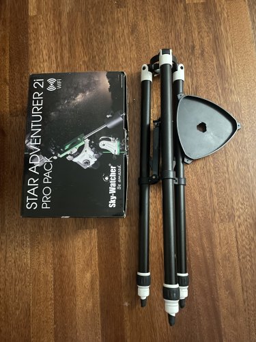 Περισσότερες πληροφορίες για το "Star Adventurer 2i Pro Pack + SKY-WATCHER Tripod for Star Adventurer / AZ5 / GTi / Pronto / SeeStar S50"