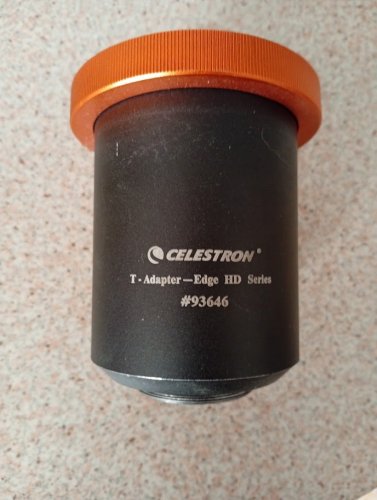 Περισσότερες πληροφορίες για το "Celestron T-adapter for EDGE HD telescopes (9.25,11,14) #93646"