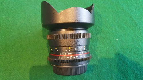 Περισσότερες πληροφορίες για το "Φακός SAMYANG 14mm/T3.1"
