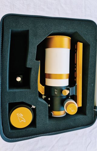 Περισσότερες πληροφορίες για το "William Optics ZenithStar ZS61 II OTA Gold ll + Flat 61A"