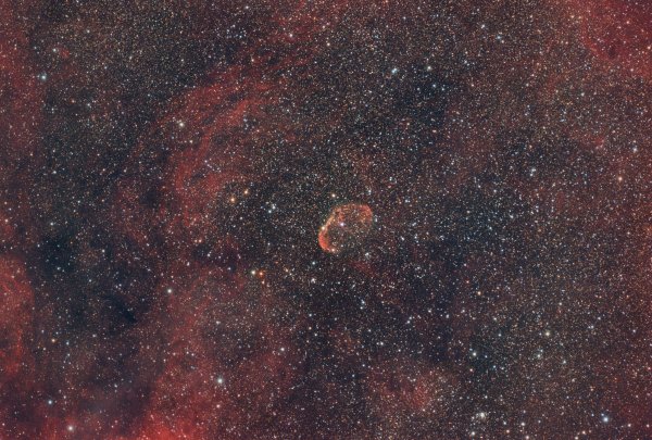NGC 6888 The Crescent Nebula