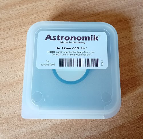 Περισσότερες πληροφορίες για το "Astronomik Hα 12nm CCD 1.25" (Καινούριο - Αχρησιμοποίητο)"