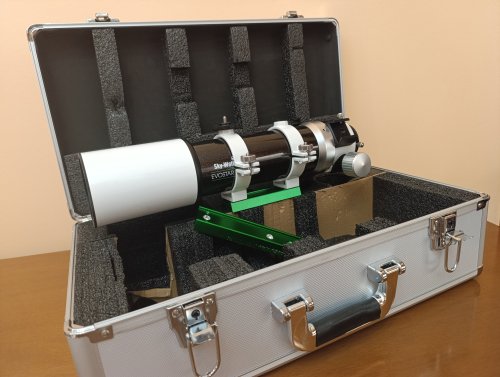 Περισσότερες πληροφορίες για το "Skywatcher Evostar 72ED+μάσκα bahtinov  +adapter 1.25  δωρο"