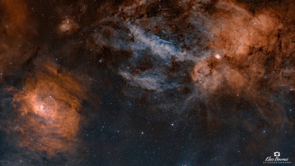 Ngc 7635 bubble nebula