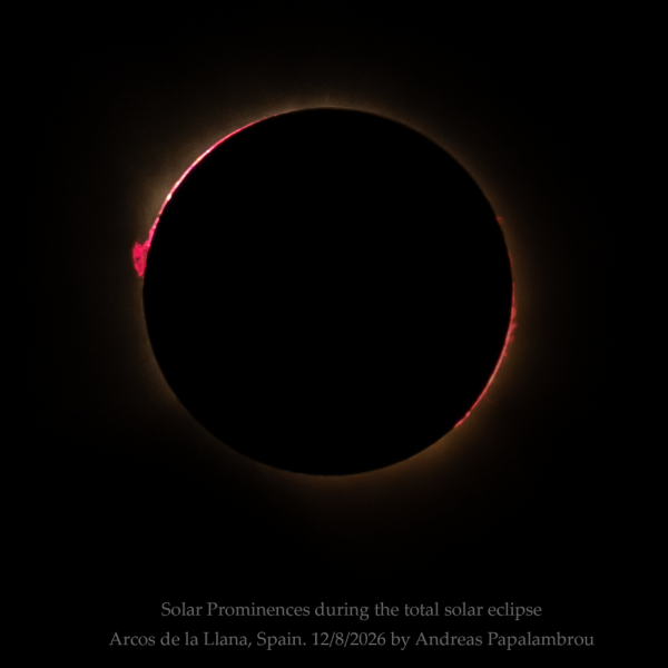 Spanish Eclipse Prominences