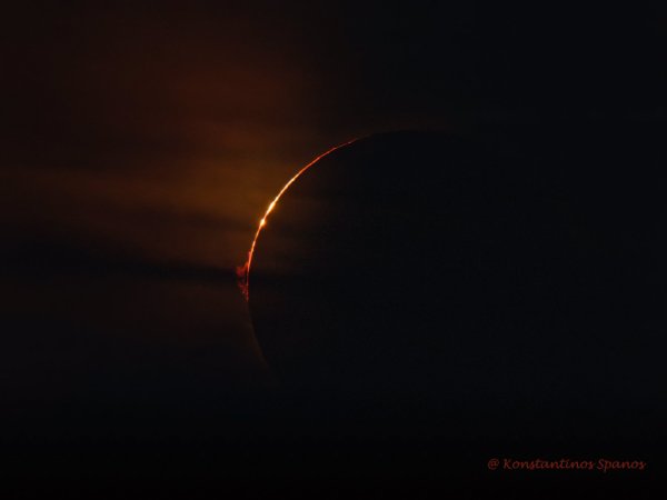 Solar eclipse Mallorca 2026 time lapse
