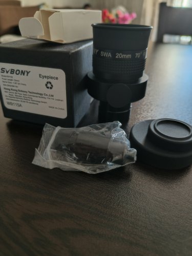Περισσότερες πληροφορίες για το "SVBONY Reticle eyepiece sv152 20mm 70°"