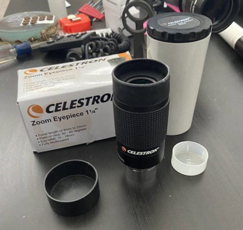 Περισσότερες πληροφορίες για το "Celestron Deluxe Zoom 8-24 mm"